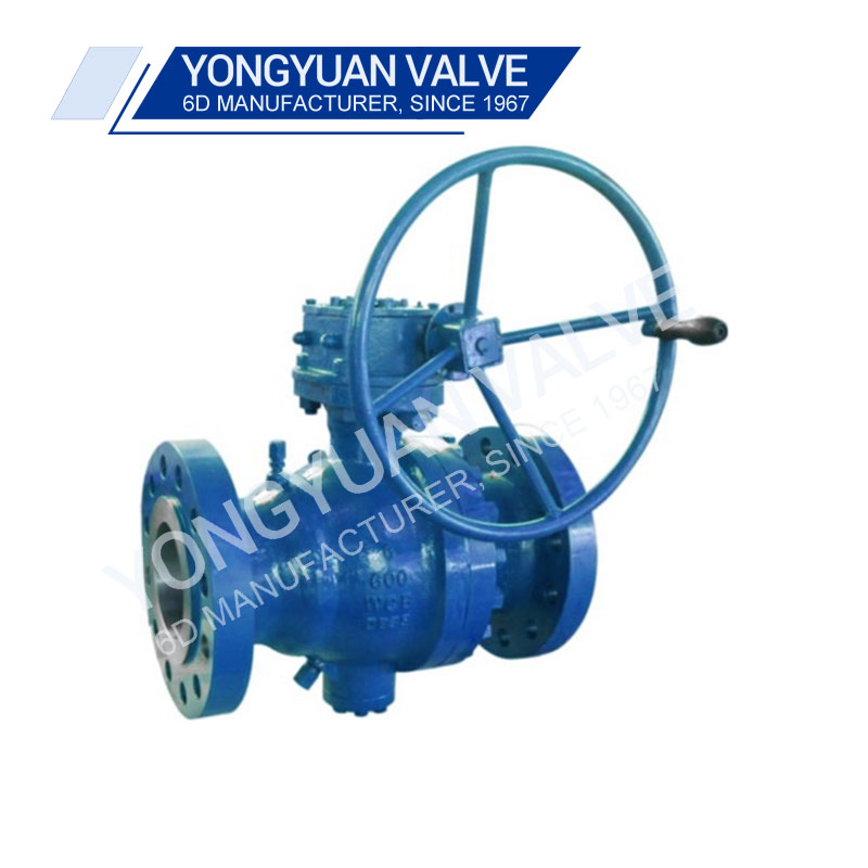 What is the difference between trunnion mounted ball valve and floating ball valve?